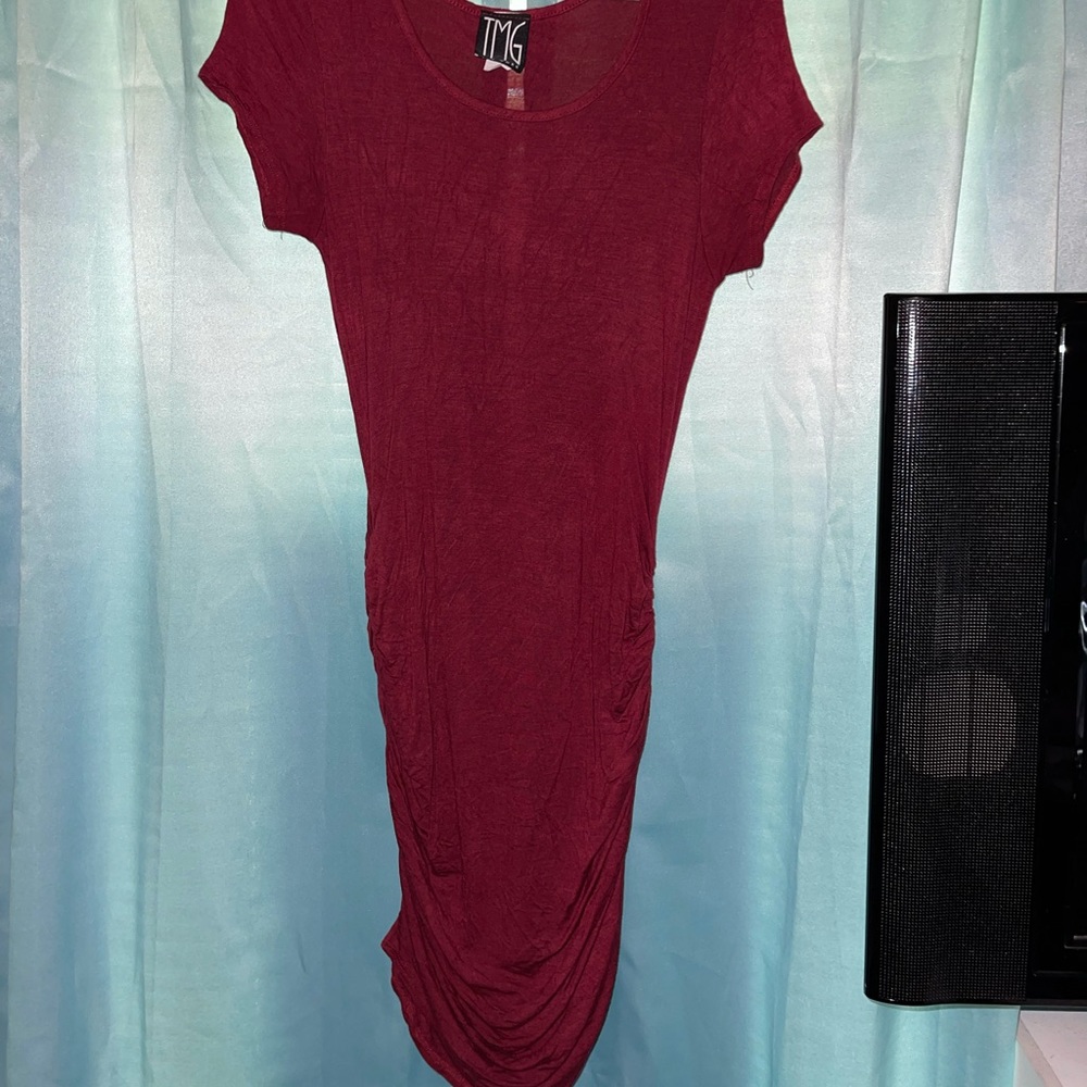 red dress, from TMG, size medium